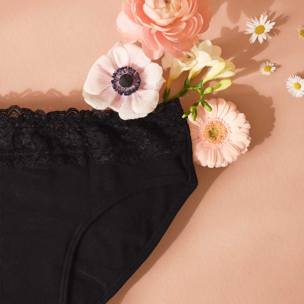 couture culotte menstruelle dentelle bertyne