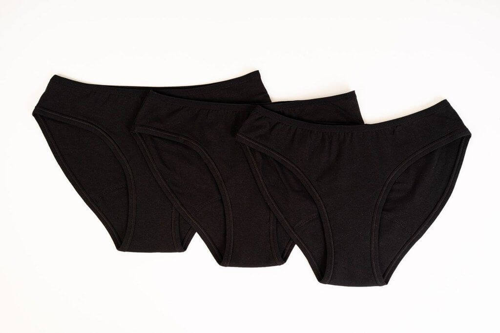 Lot de 3 Culottes Menstruelles Bio Classiques